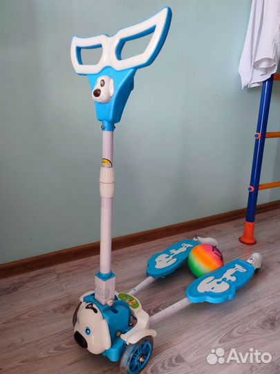 Самокат детский трехколесный бу