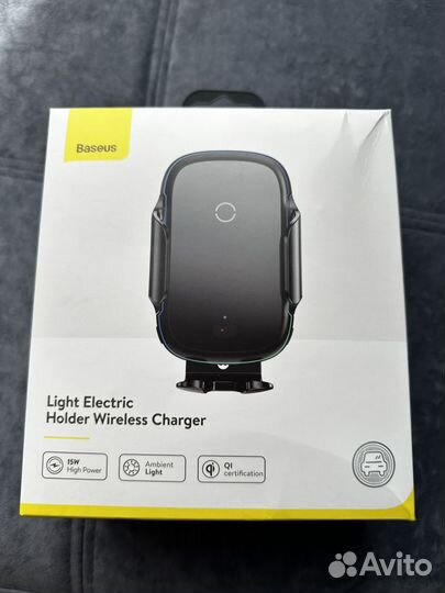 Держатель для телефона в машину Baseus 15W