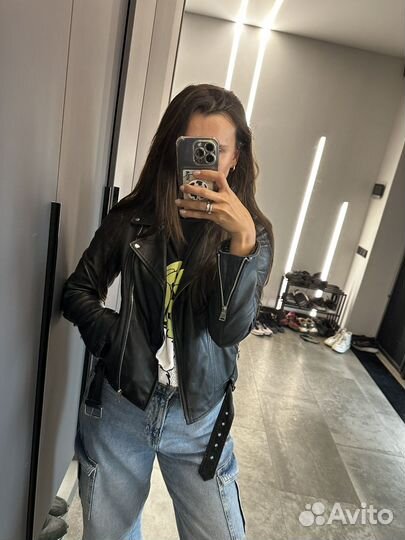 Кожаная куртка косуха