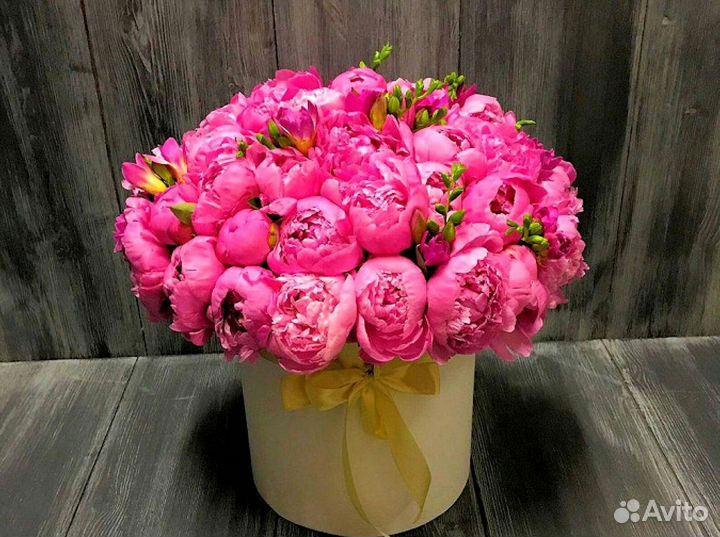 Букет пионов