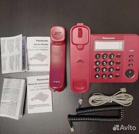 Стационарный телефон panasonic новый