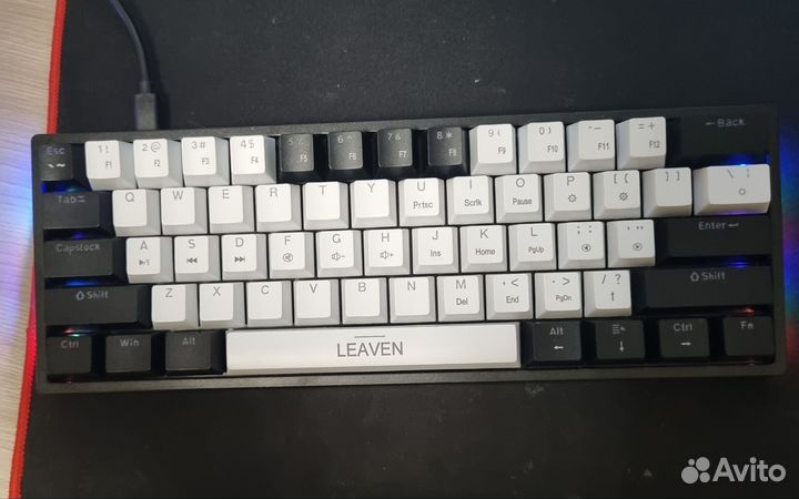 Игровая клавиатура с подсветкой Leaven K620