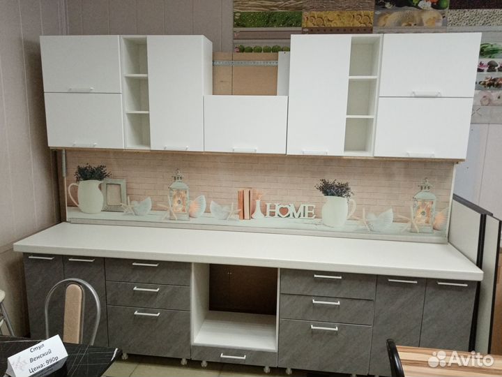 Кухни модульные Лофт-Мята