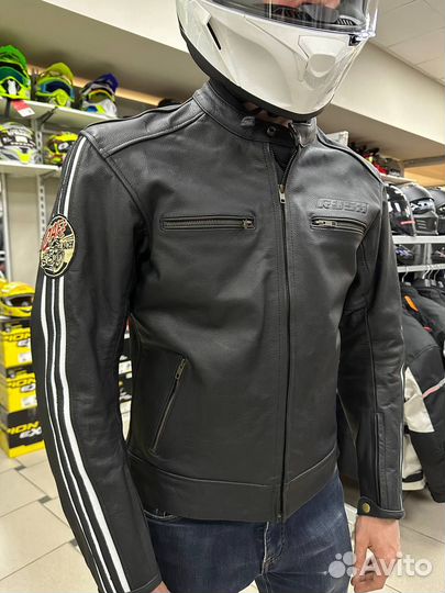 Кожаная куртка rush vintage