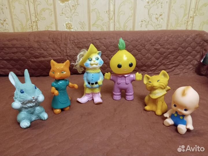 Резиновые игрушки СССР