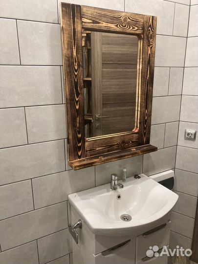 Мебель из поддонов зеркало