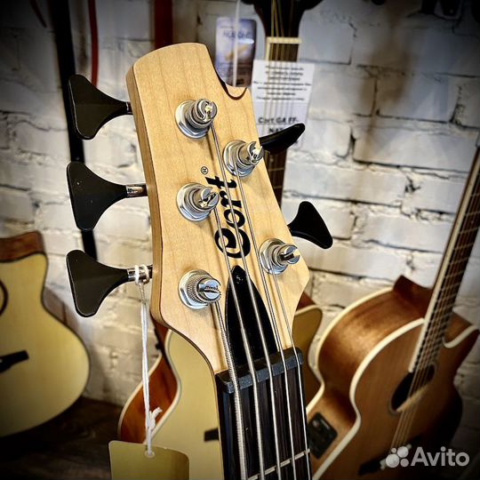 Бас-гитара Cort A5-Plus-fmmh-OPN Artisan Series