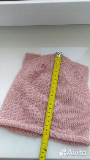 Шапка и снуд для девочки 3-5 лет весенняя