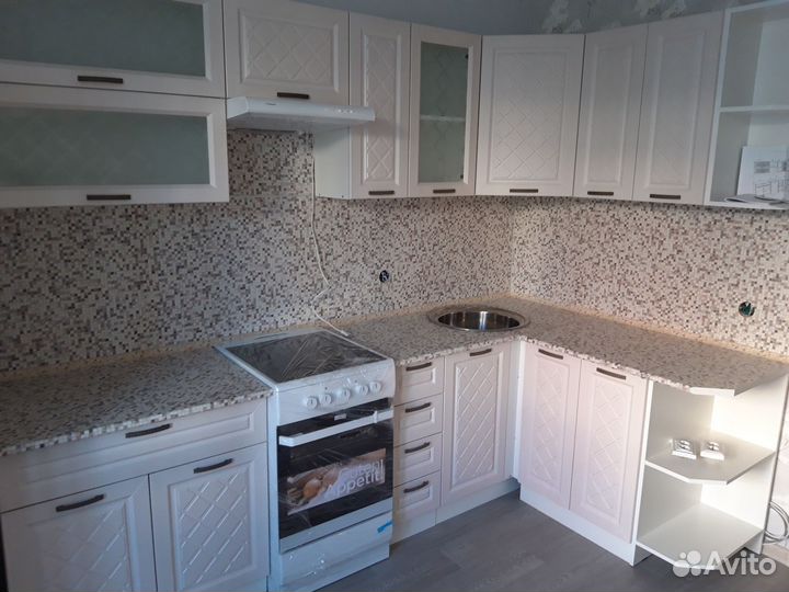 Кухня модульная Агава мдф (угловая 4.7м)