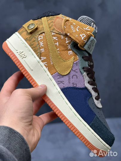 Кроссовки мужские Nike Air force 1 с мехом