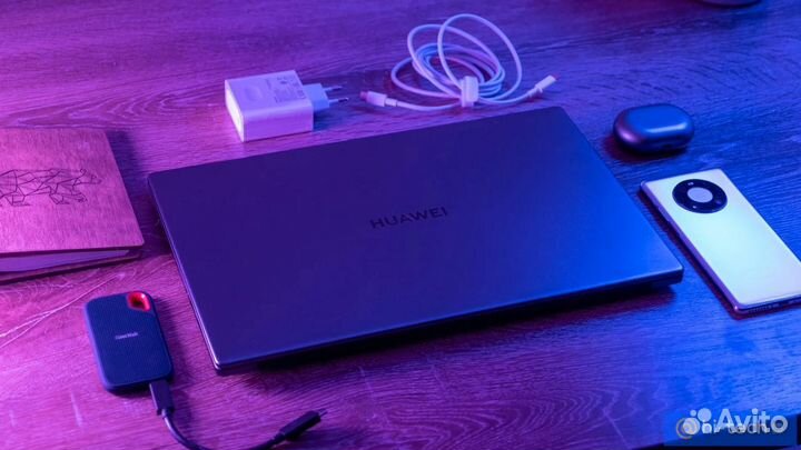 Ноутбук Huawei MateBook D15 BDZ-WDI9A серый новый