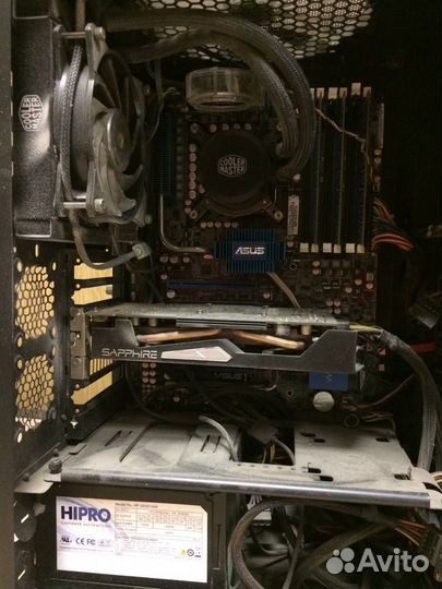 Мощный пк Asus Workstation (Xeon 6/12, 24 гб)