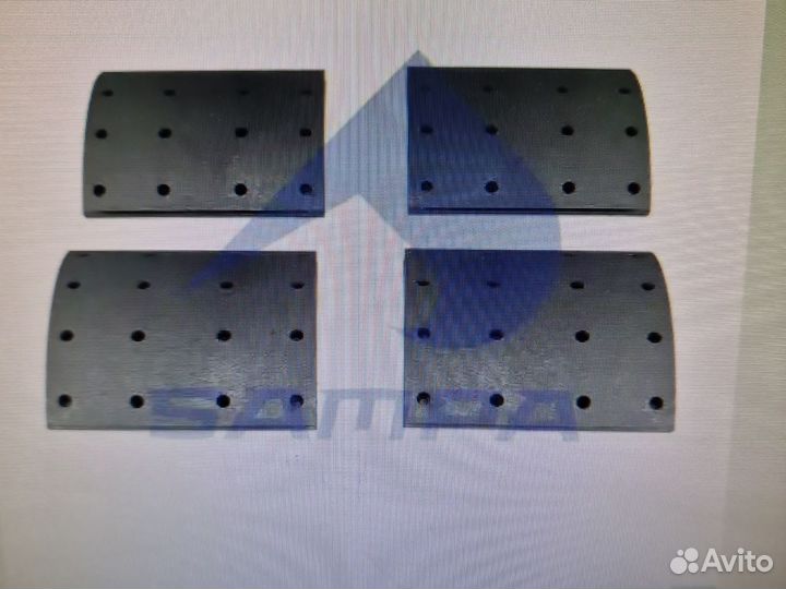 Накладки тормозные Scania