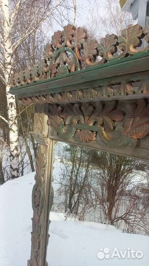 Зеркало старинное напольное