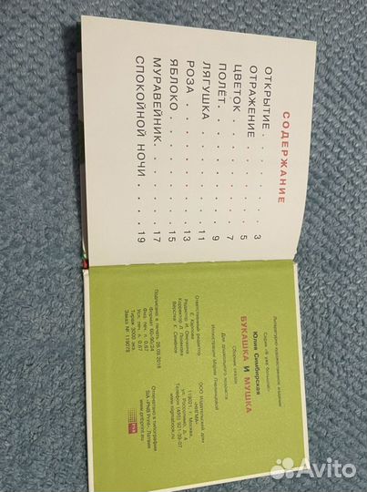 Букашка и мушка книжка детская