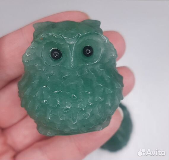 Камни и минералы. Фигурка сова