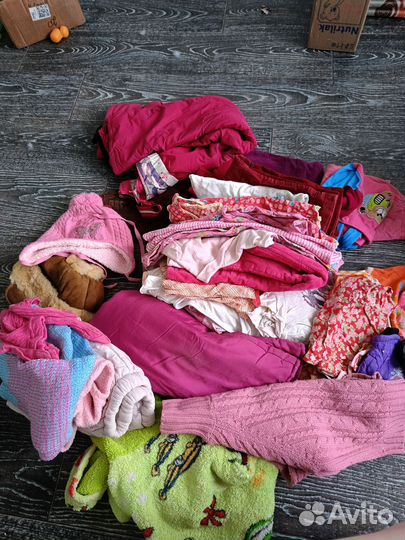 Вещи на девочку 80-86
