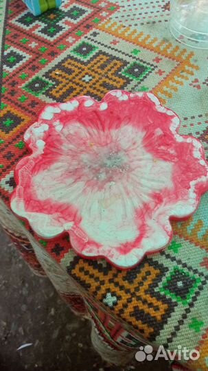 Предметы интерьера из эпоксидной смолы и гипса