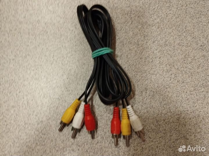 Межблочный кабель 3 rca