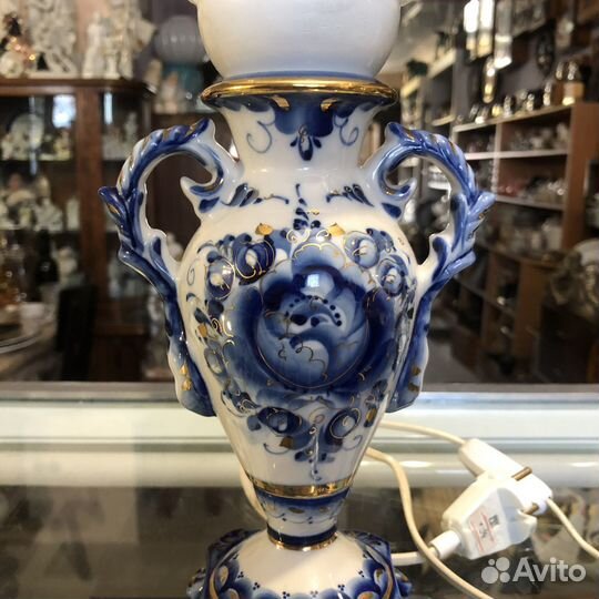 Светильник фигурный Гжель