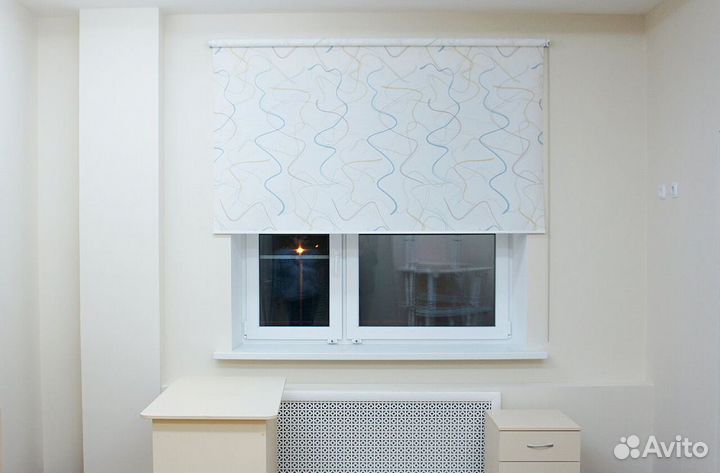 Рулонные шторы на окна и балкон