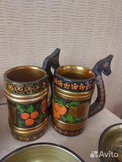 Посуда хохлома СССР