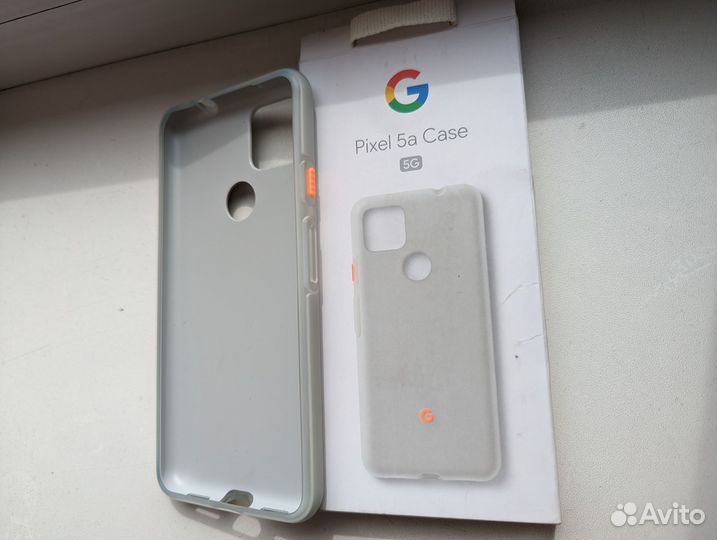 Fabric Case Google Pixel 5a чехол (белый)