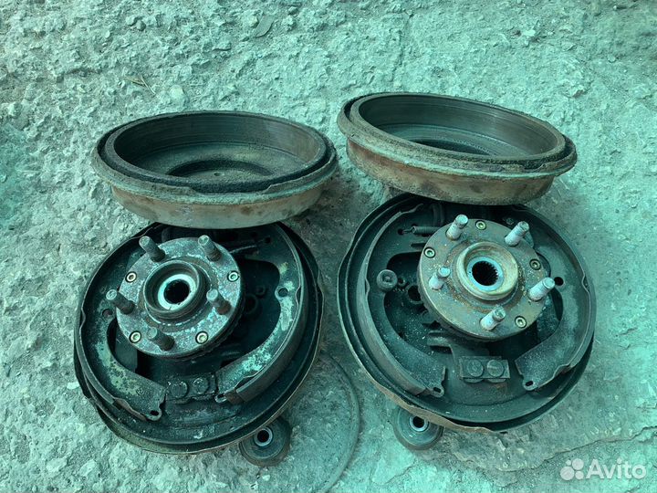 Кулак тормозной задний forester