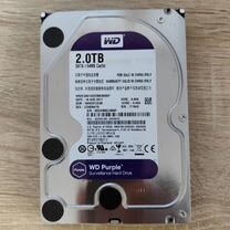 2 тб Жесткий диск WD Purple WD20ejrx