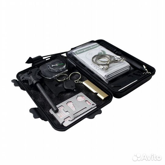 Набор выживания в кейсе из 10 в 1