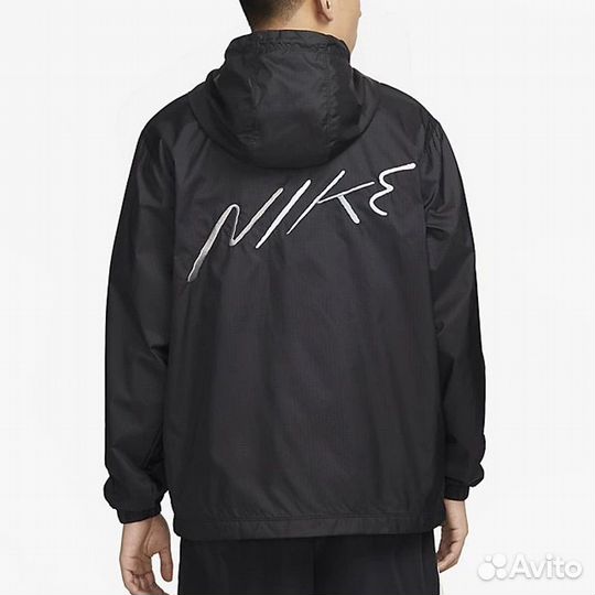 Nike Club Windbreakers Jacket 'Black' / 'White'