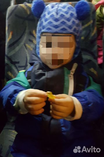 Шапка демисезоннная детская, 46-48 см