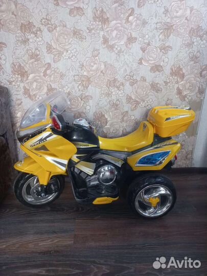 Детский мотоцикл на аккумуляторе