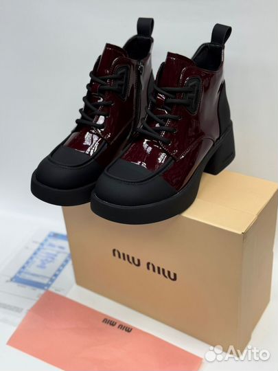 Ботинки зимние Miu Miu