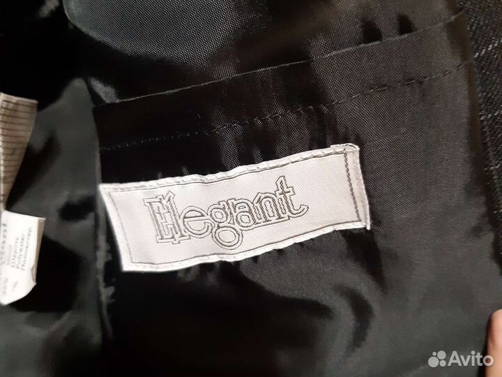 Пиджак новый 134 и 128 серый