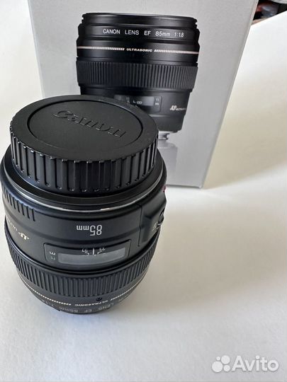 Объектив canon 85mm 1 8