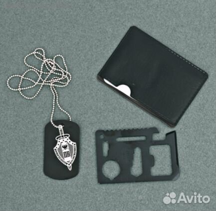 Подарочные наборы к 23 Февраля,Мультитулы Жетоны