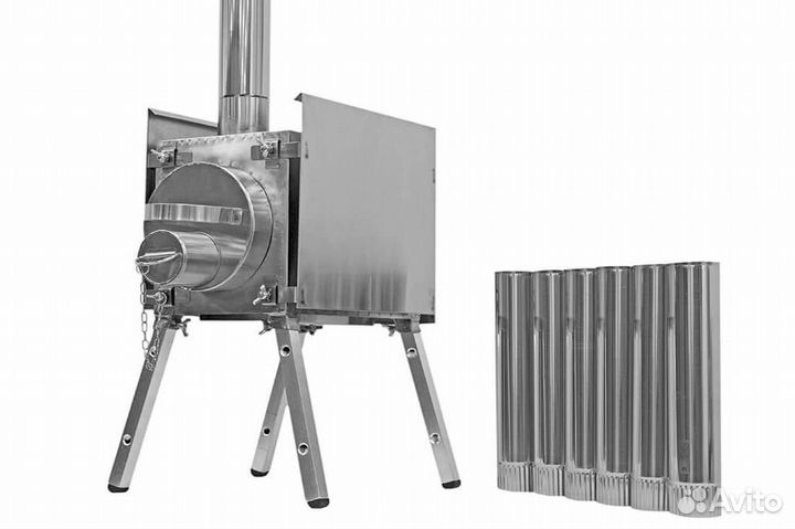 Печь берег Экономка малая стационарные экраны