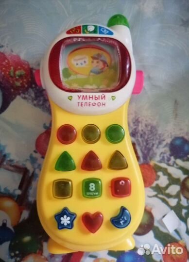 Телефон музык развивающий с 3 лет