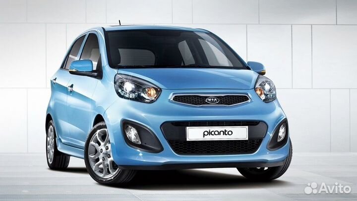 Заднее стекло на Kia Picanto II Установка