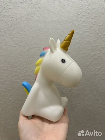 Светильник единорог на батарейках