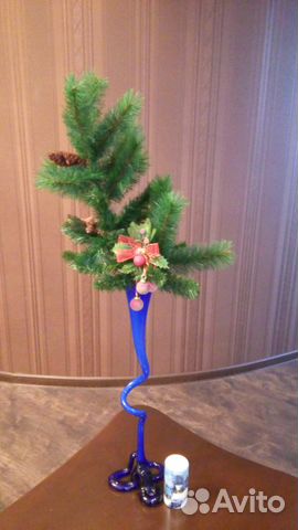 Продам вазу из цветного стекла