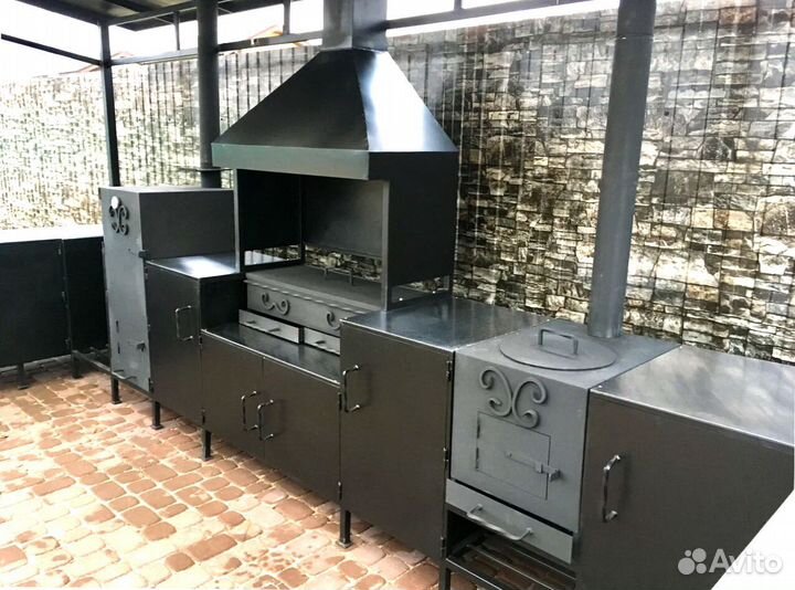 Мангал С крышей