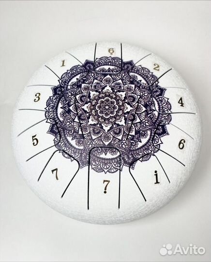 Глюкофон /Перкуссия/Ханг/25сантим/10дюйм/11лепестк