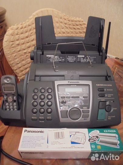 Факс телефон копир panasonic kf fc 195