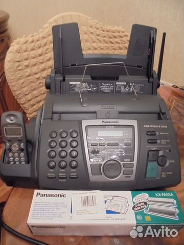 Факс телефон копир panasonic kf fc 195