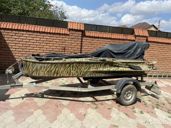 Лодка болотоход