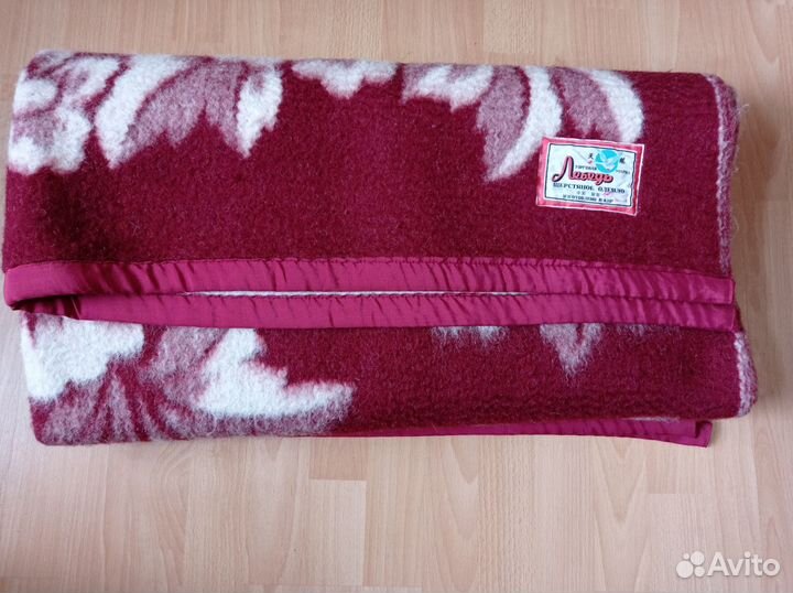 Одеяло из верблюжьей шерсти СССР 145-195