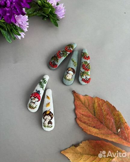 Заколки ручной работы