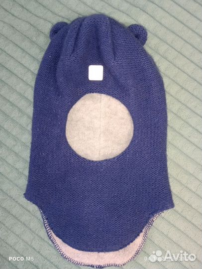 Шапка шлем зимний Crockid + снуд